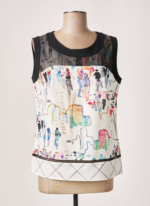 Top alb MERI & ESCA femeie