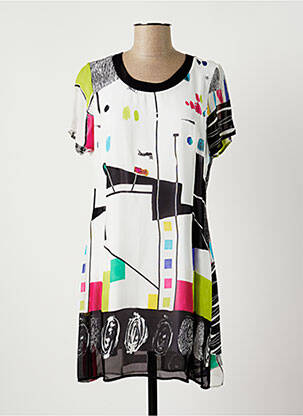 Rochie scurtă alb GUY DUBOUIS femeie