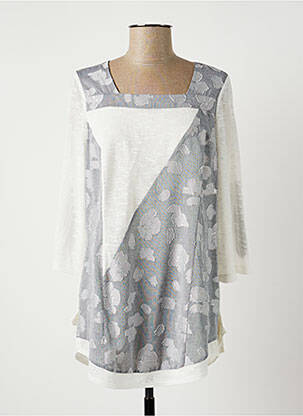 Tunică mâneci lungi gri MERI & ESCA femeie