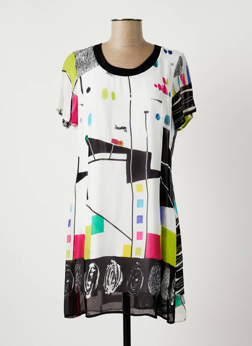 Rochie scurtă alb GUY DUBOUIS femeie