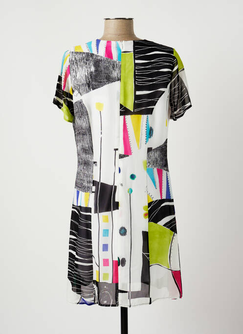 Rochie scurtă alb GUY DUBOUIS femeie