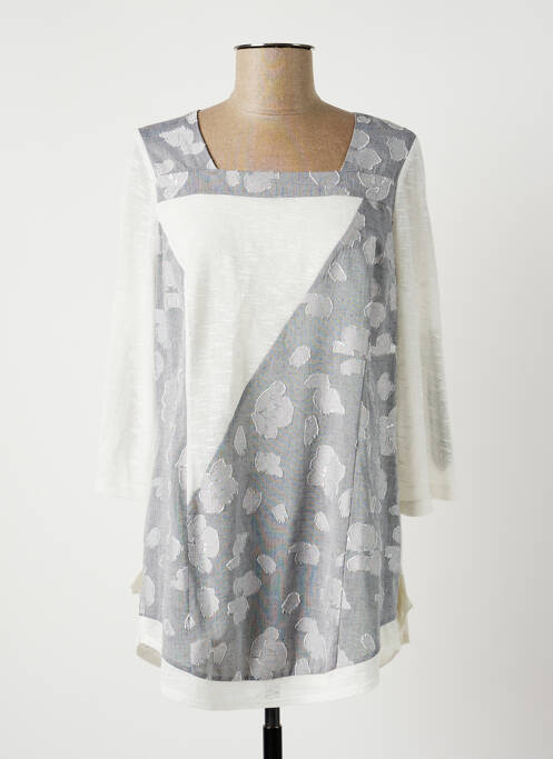 Tunică mâneci lungi gri MERI & ESCA femeie