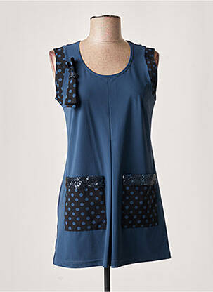 Tunică fără mâneci albastru MERI & ESCA femeie