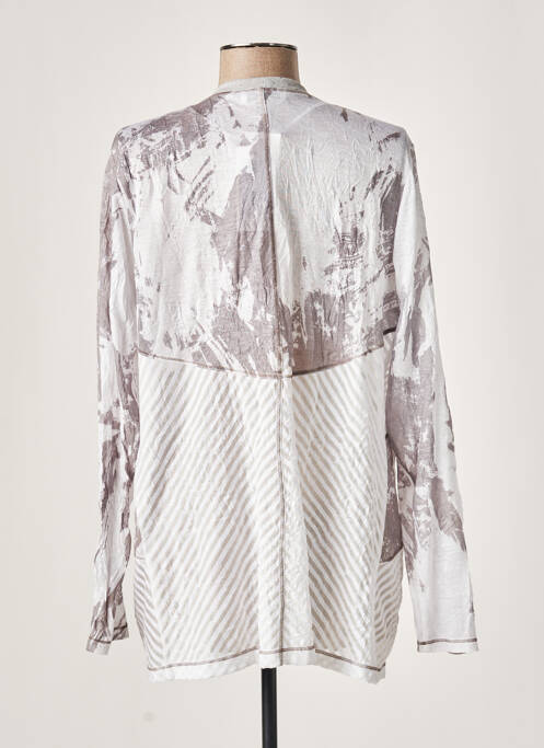 Vestă cu mâneci lungi gri MERI & ESCA femeie