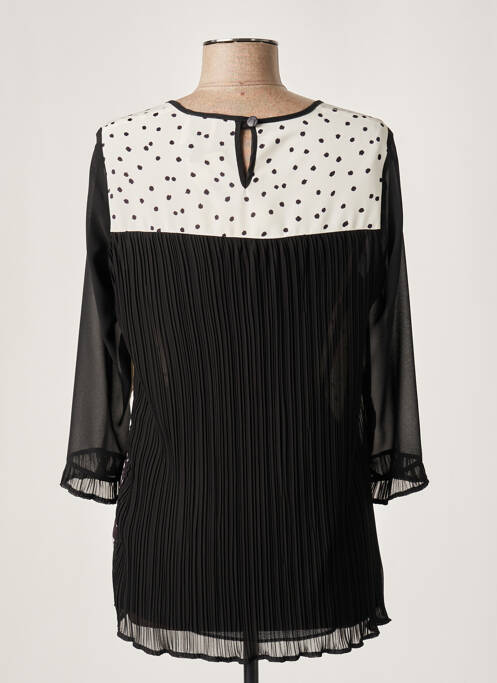 Tunică mâneci lungi negru FRANCE RIVOIRE femeie