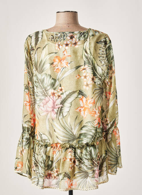 Tunică mâneci lungi verde GUY DUBOUIS femeie