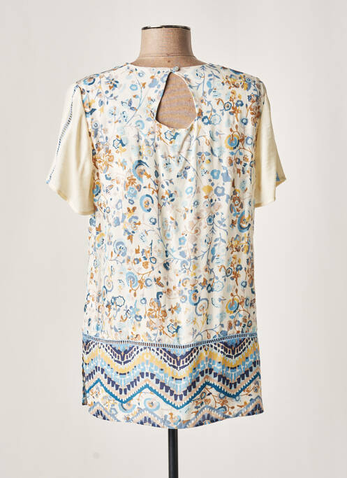 Tunică mâneci scurte bej MERI & ESCA femeie