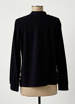 Jachete casual guler rotund negru MERI & ESCA femeie