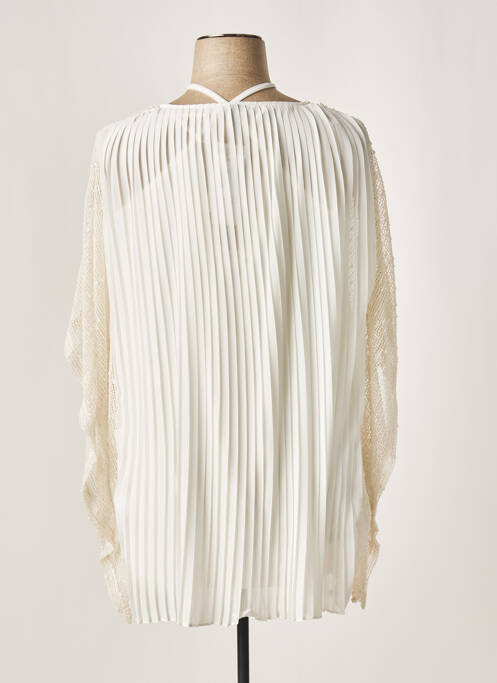 Tunică mâneci scurte bej MERI & ESCA femeie