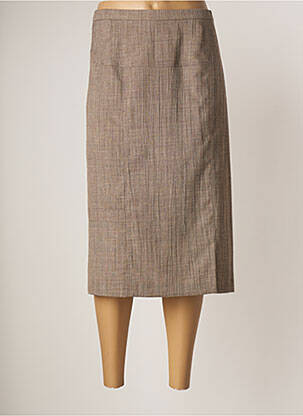 Fustă midi maro GUY DUBOUIS femeie