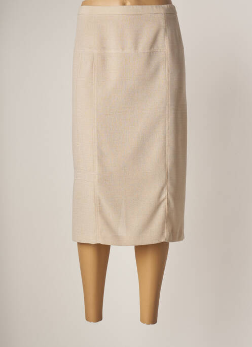 Fustă midi bej GUY DUBOUIS femeie