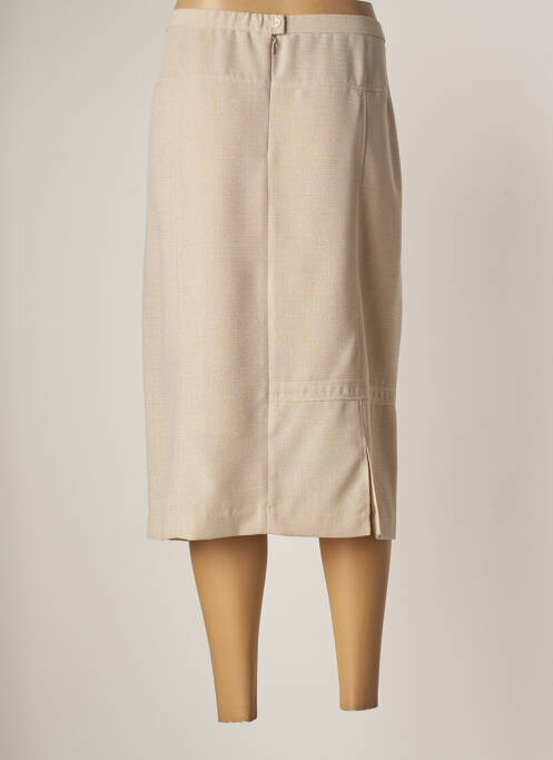 Fustă midi bej GUY DUBOUIS femeie