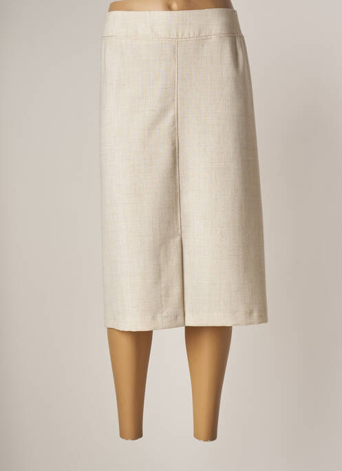 Fustă midi bej GUY DUBOUIS femeie