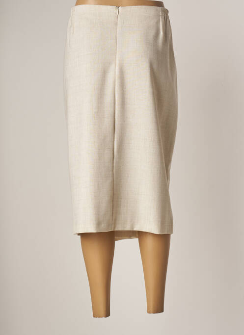 Fustă midi bej GUY DUBOUIS femeie