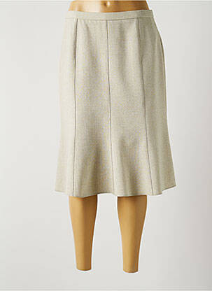 Fustă midi bej GUY DUBOUIS femeie