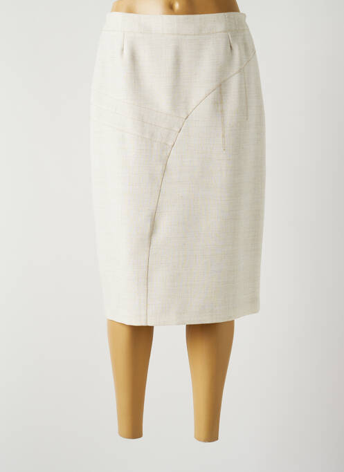 Fustă midi bej GUY DUBOUIS femeie