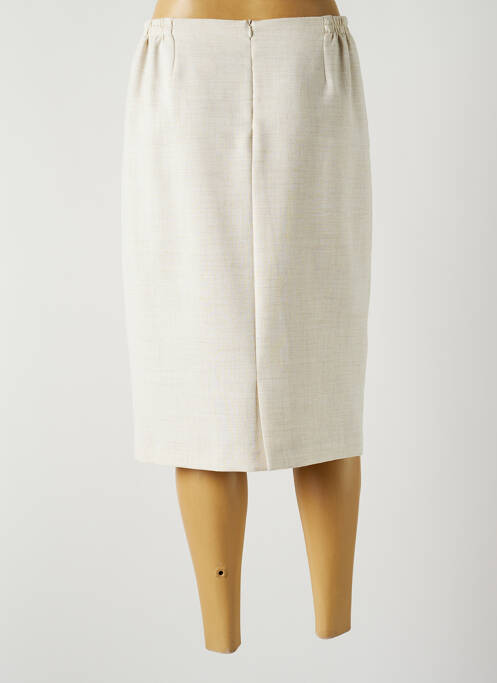 Fustă midi bej GUY DUBOUIS femeie