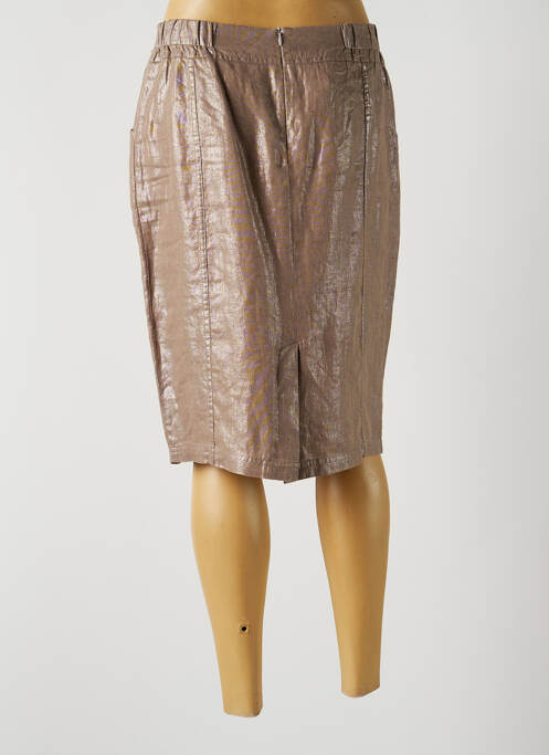 Fustă midi bej MERI & ESCA femeie