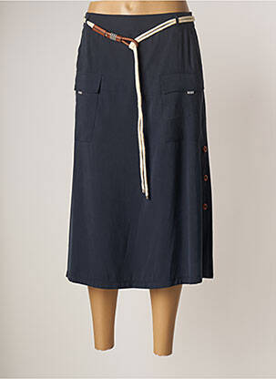 Fustă midi albastru GUY DUBOUIS femeie