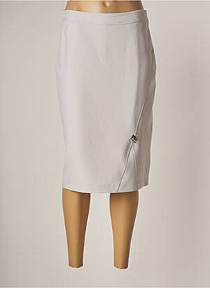 Fustă midi gri GUY DUBOUIS femeie