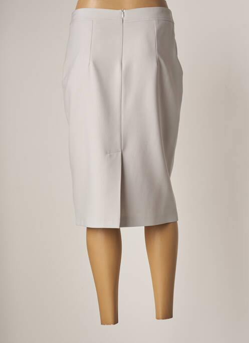 Fustă midi gri FRANCE RIVOIRE femeie