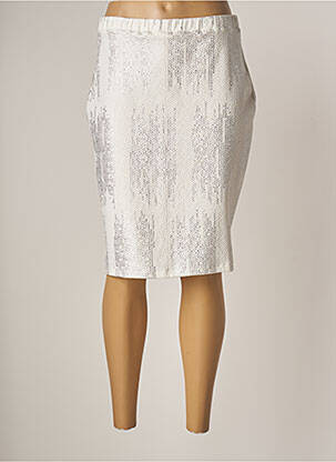 Fustă midi alb GUY DUBOUIS femeie