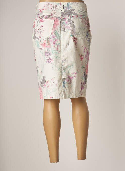 Fustă midi alb FRANCE RIVOIRE femeie