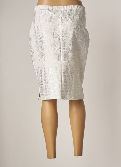 Fustă midi alb FRANCE RIVOIRE femeie
