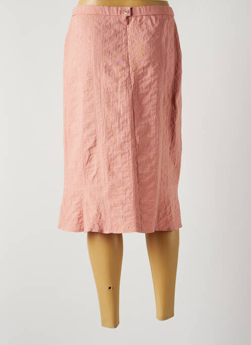 Fustă midi roz GUY DUBOUIS femeie