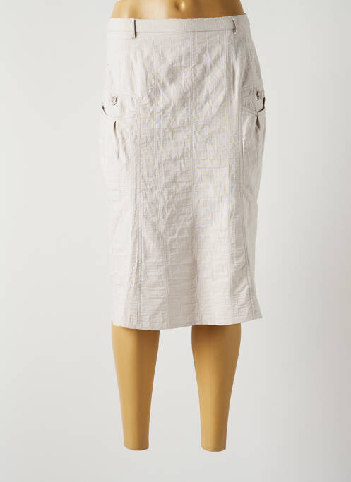 Fustă midi gri GUY DUBOUIS femeie