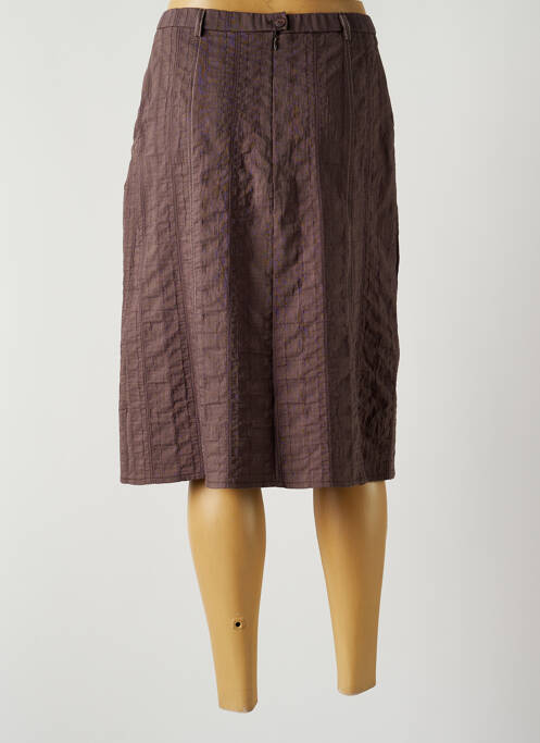 Fustă midi maro GUY DUBOUIS femeie