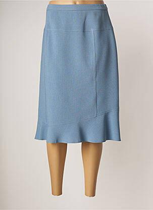 Fustă midi albastru GUY DUBOUIS femeie