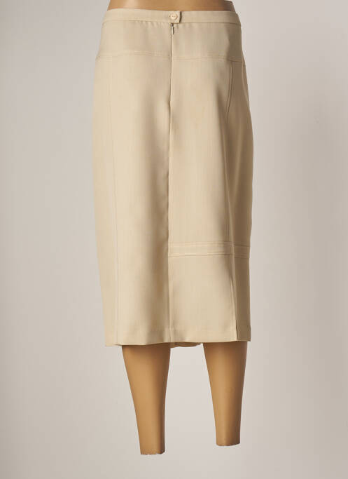 Fustă midi bej GUY DUBOUIS femeie
