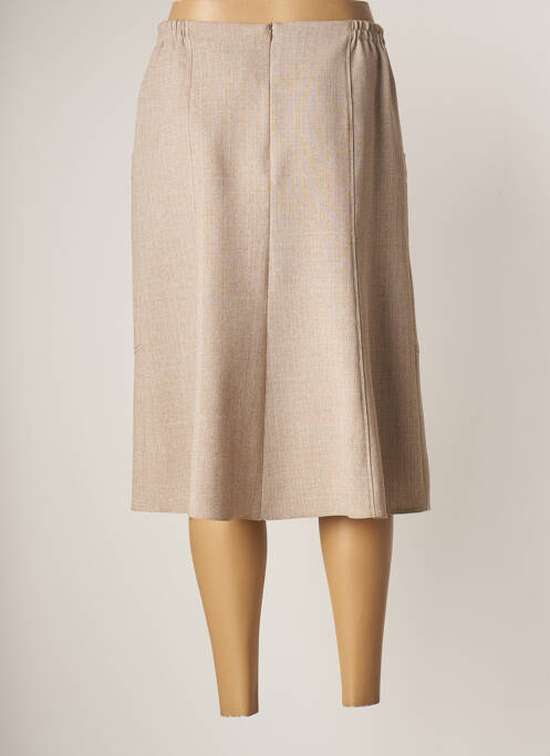 Fustă midi bej IMPULSION femeie