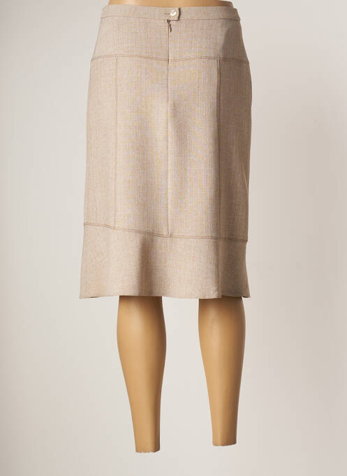 Fustă midi bej GUY DUBOUIS femeie