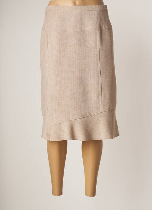 Fustă midi bej GUY DUBOUIS femeie
