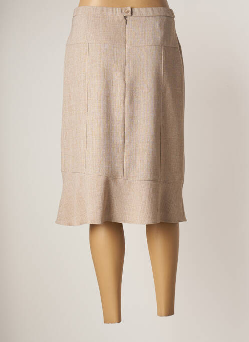 Fustă midi bej GUY DUBOUIS femeie