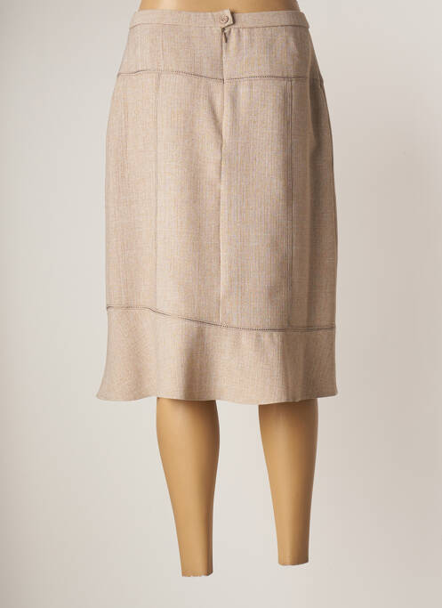 Fustă midi bej GUY DUBOUIS femeie
