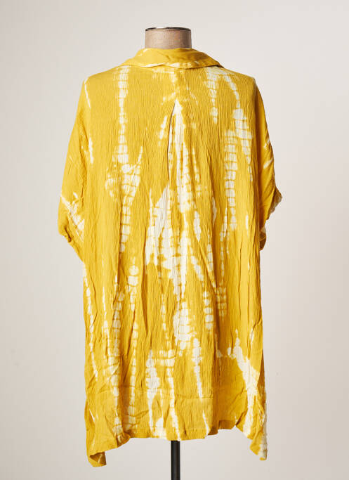 Tunică mâneci scurte galben L'ATELIER D'ANNA femeie