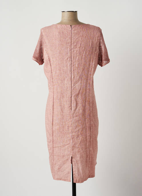 Rochie midi roz MERI & ESCA femeie