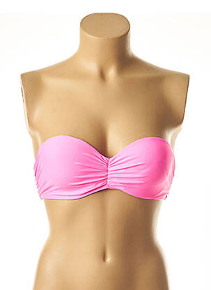 Sutien de costum de baie elasticitate top sutien push-up roz MON PETIT BIKINI femeie