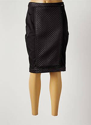 Fustă midi negru LUNA femeie