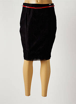 Fustă midi negru LUNA femeie