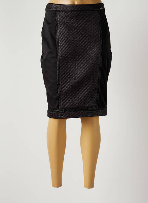 Fustă midi negru LUNA femeie