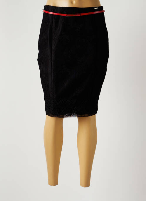 Fustă midi negru LUNA femeie