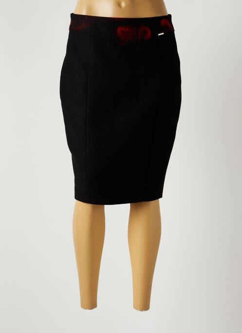 Fustă midi negru LUNA femeie