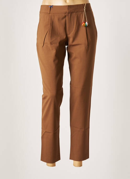 Pantalon 7/8 maro LEON & HARPER femeie