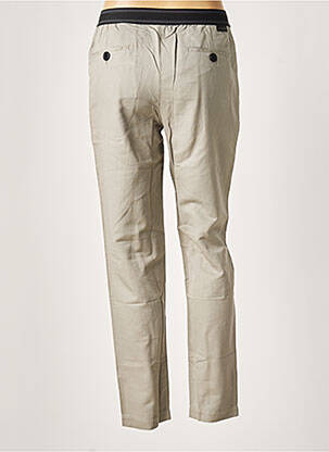 Pantalon 7/8 talie elastică mărime normală gri LEON & HARPER femeie