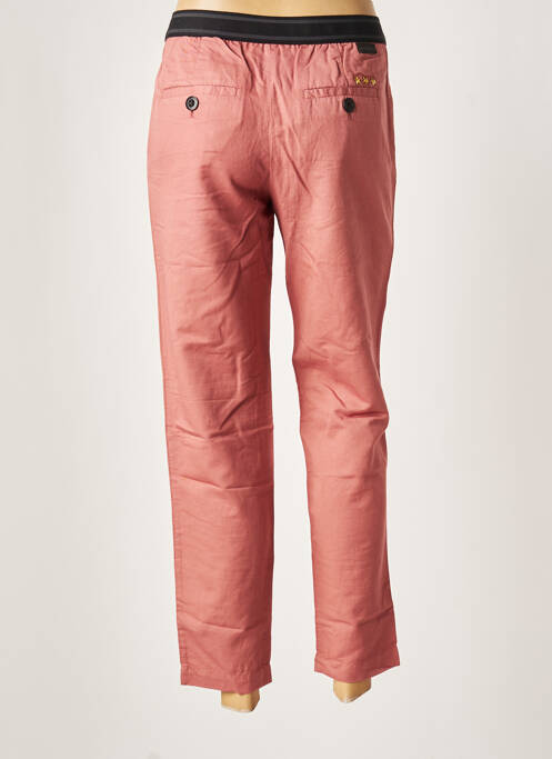 Pantalon 7/8 talie elastică mărime normală roz LEON & HARPER femme