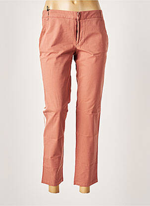 Pantalon 7/8 elasticitate talie joasă portocalie LEON & HARPER femeie